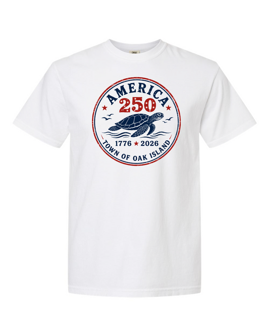 OKI 250th Turtle Comfort Color Unisex Garment-Dyed Heavyweight T-Shirt - 1717