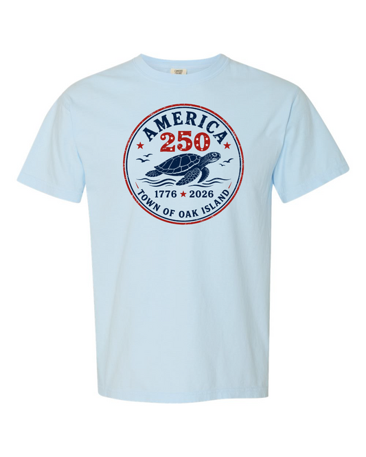 OKI 250th Turtle Comfort Color Unisex Garment-Dyed Heavyweight T-Shirt - 1717