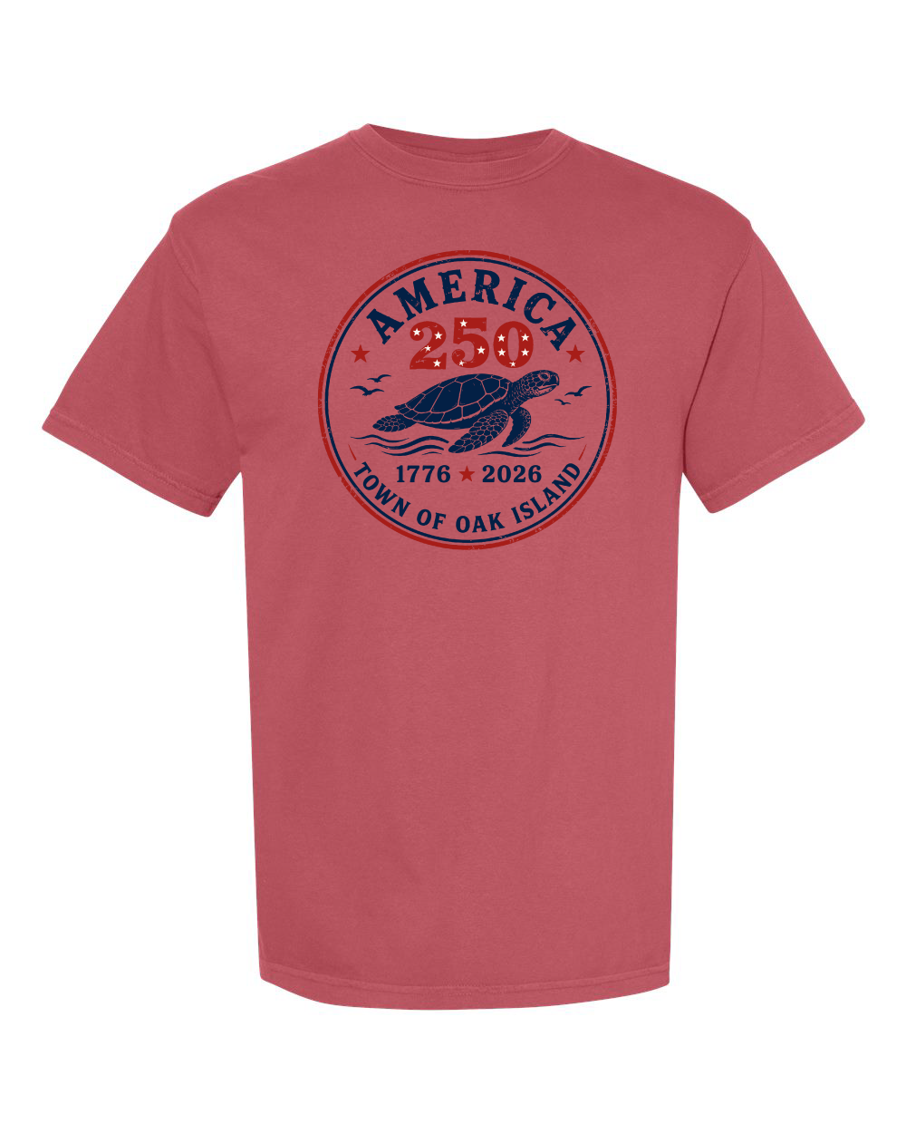 OKI 250th Turtle Comfort Color Unisex Garment-Dyed Heavyweight T-Shirt - 1717