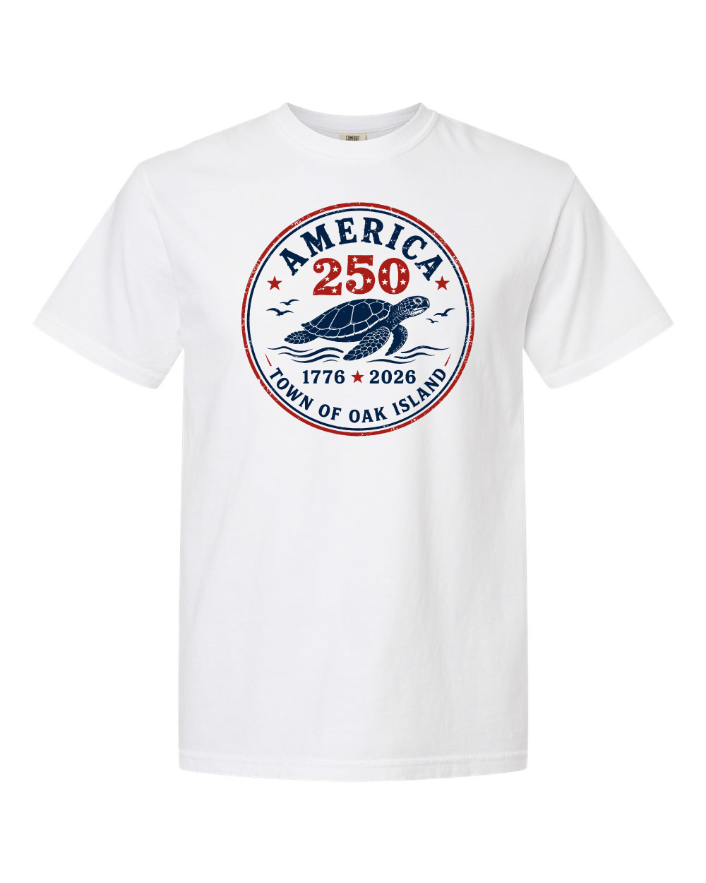 OKI 250th Turtle Comfort Color Unisex Garment-Dyed Heavyweight T-Shirt - 1717