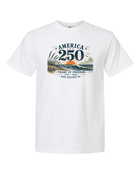 OKI Vintage 250th Comfort Color Unisex Garment-Dyed Heavyweight T-Shirt - 1717