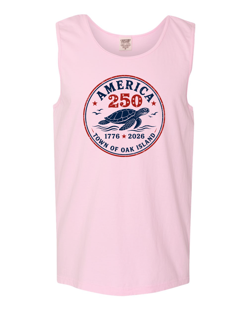 OKI 250th Turtle Comfort Colors Unisex Garment-Dyed Heavyweight Tank Top - 9360