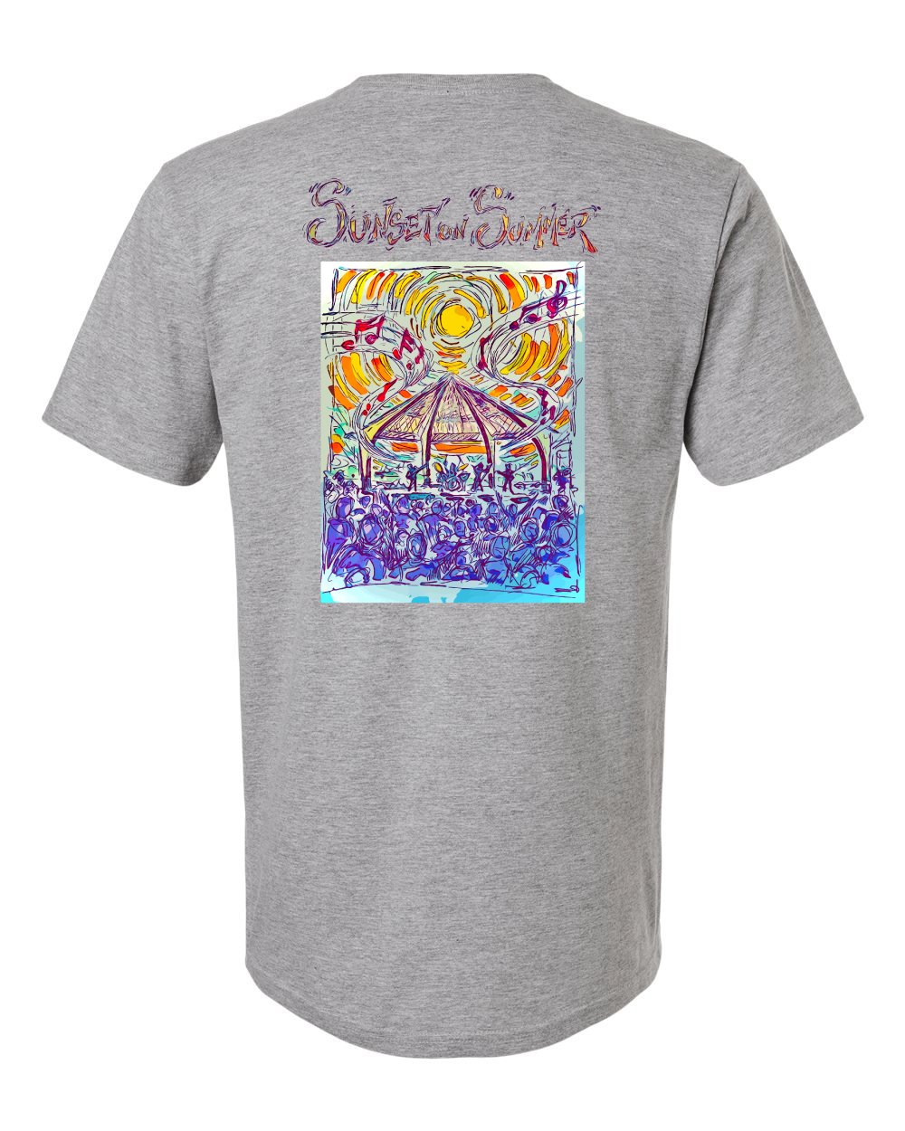 Sunset on Summer 2025 Unisex Softstyle® T-Shirt - #64000