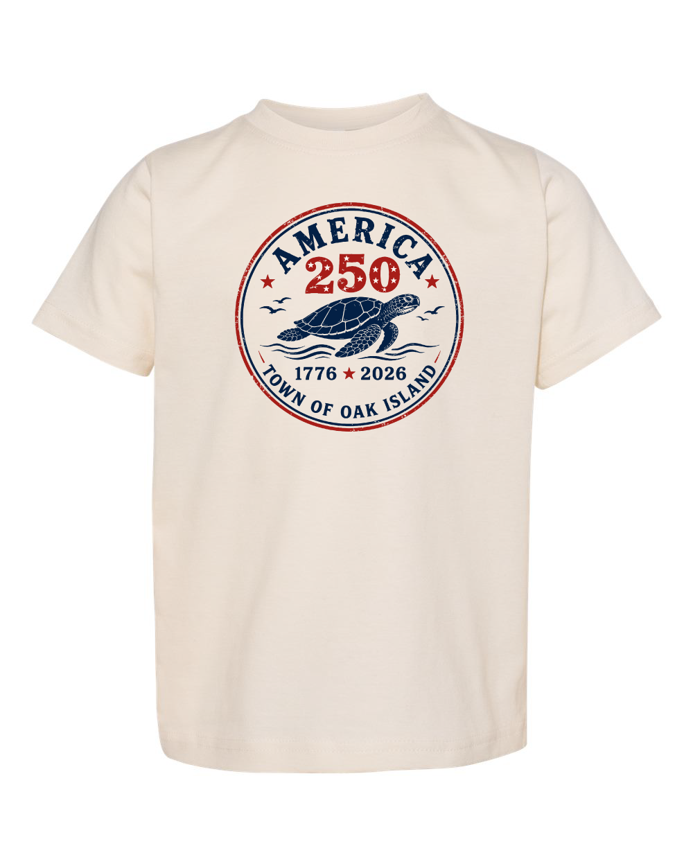 OKI 250th Turtle TODDLER Fine Jersey Tee - 3321