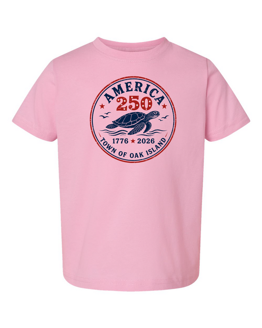 OKI 250th Turtle TODDLER Fine Jersey Tee - 3321