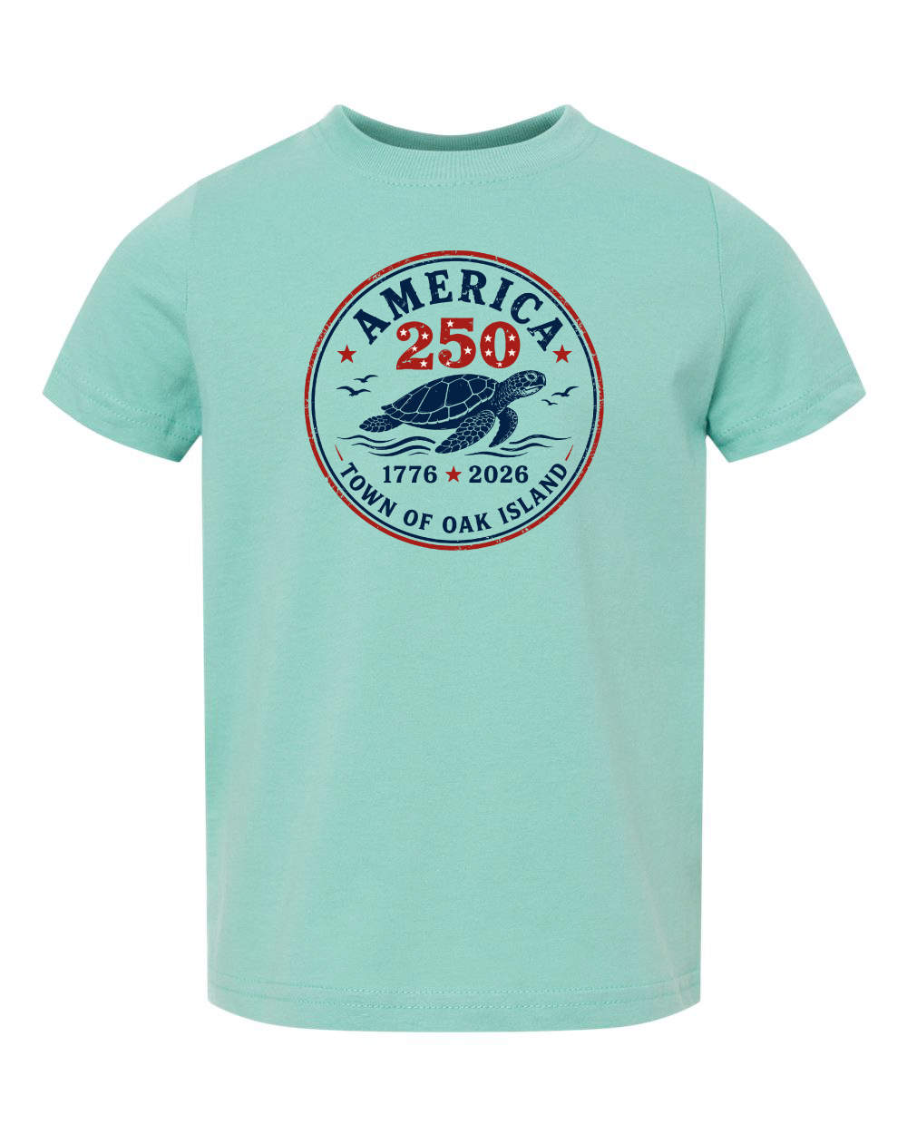 OKI 250th Turtle TODDLER Fine Jersey Tee - 3321