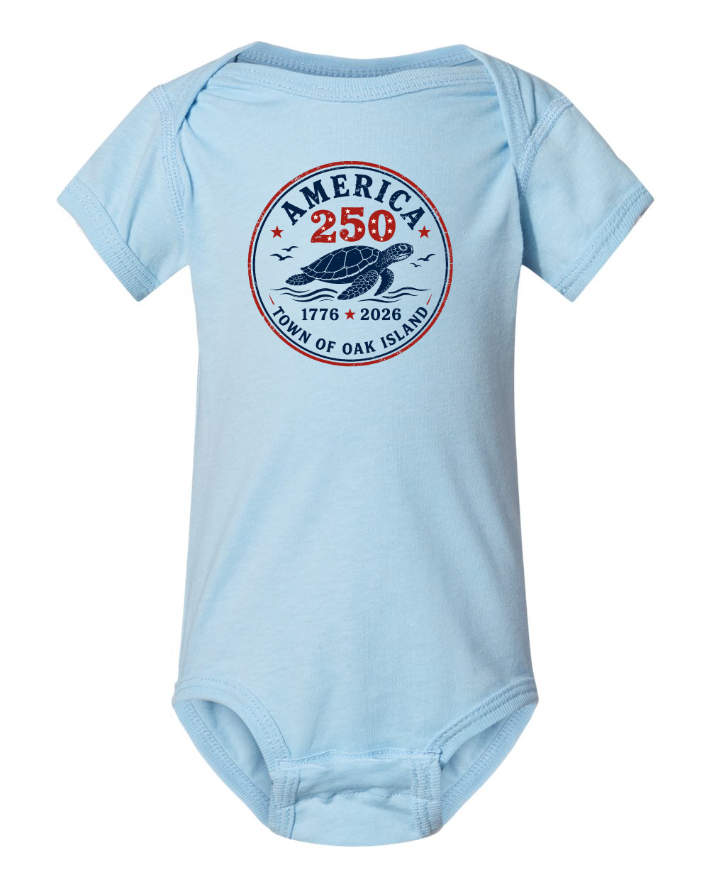 OKI Turtle 250th INFANT Fine Jersey Bodysuit - 4424