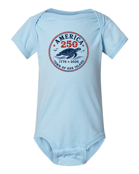 OKI Turtle 250th INFANT Fine Jersey Bodysuit - 4424