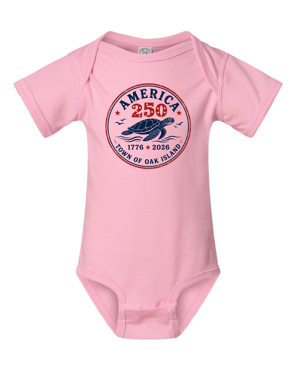 OKI Turtle 250th INFANT Fine Jersey Bodysuit - 4424