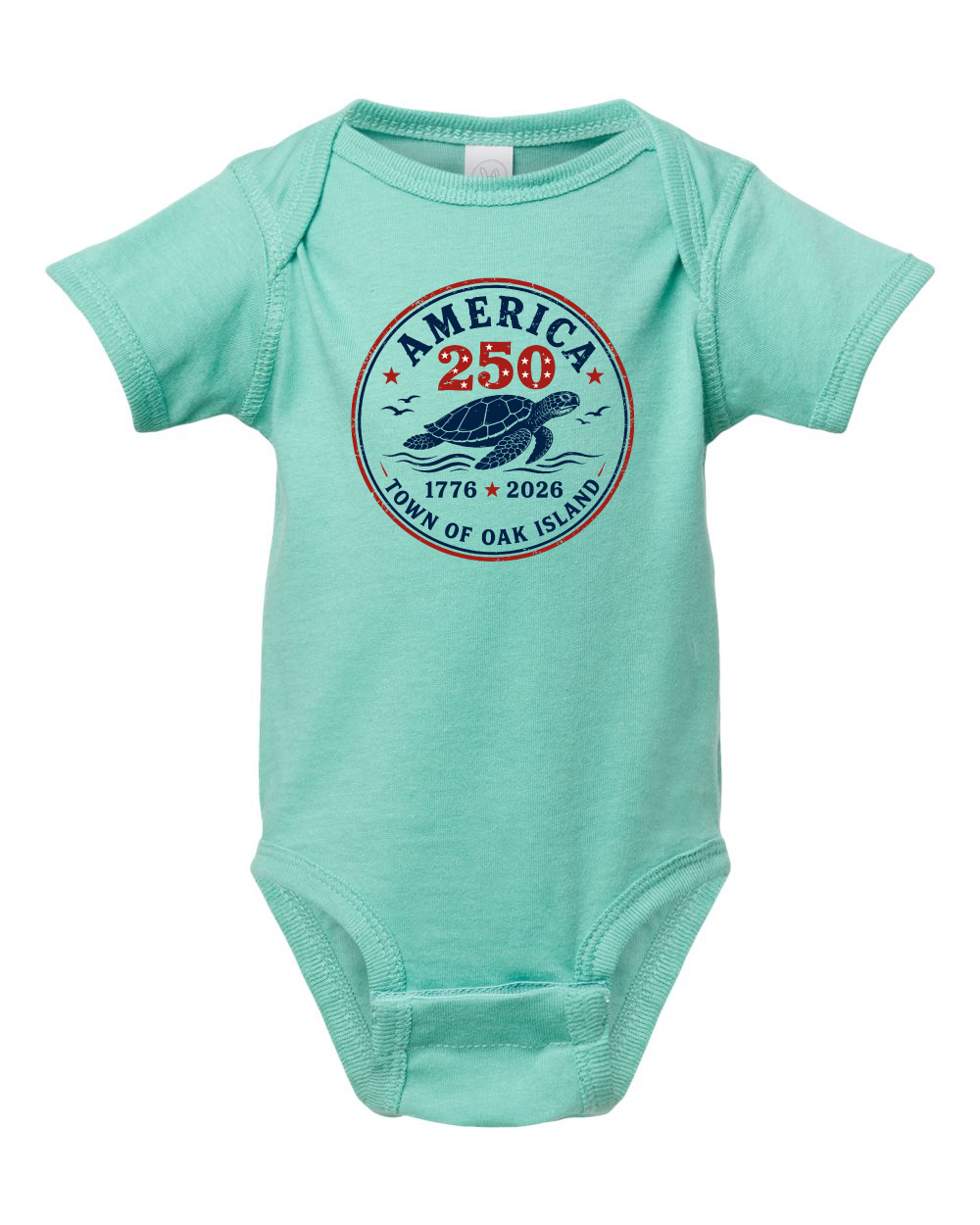 OKI Turtle 250th INFANT Fine Jersey Bodysuit - 4424