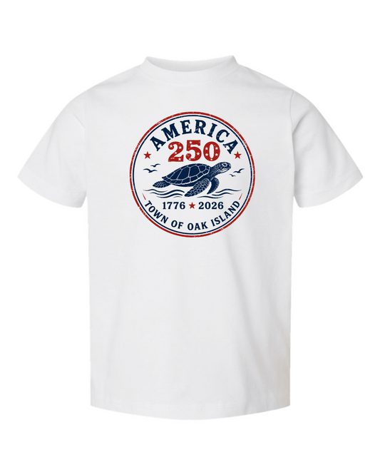OKI 250th Turtle TODDLER Fine Jersey Tee - 3321